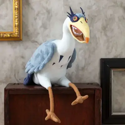 Peluche Studio Ghibli the boy and heron grey